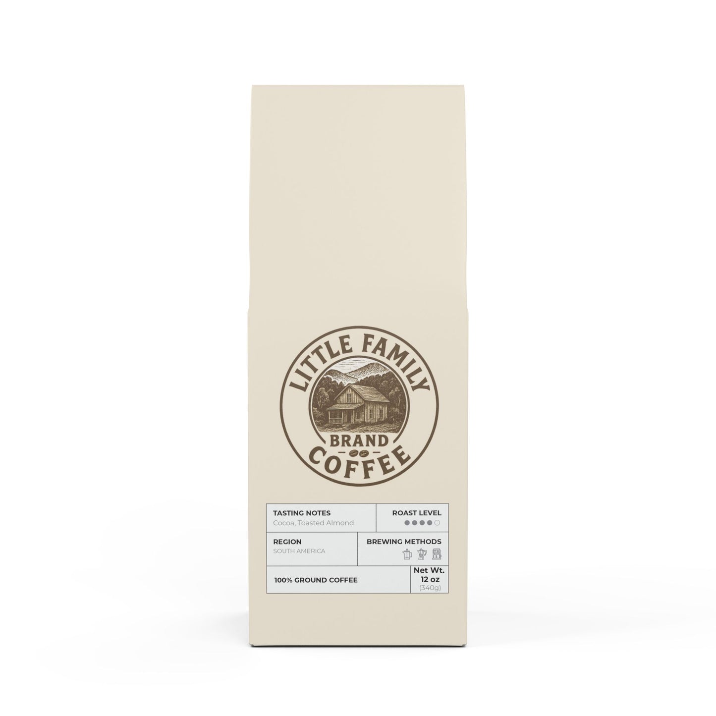 Little Family Brand® Cascades Coffee (Medium-Dark Roast)